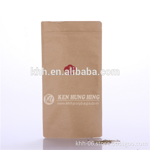 packing factory coffee resealable bag
